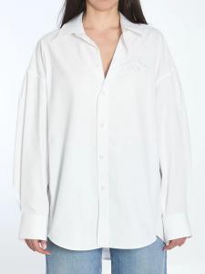 Рубашка оверсайз от Alexander Wang, белый