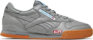 Кроссовки alife x phase 1 pro 'flat grey' Reebok, серый