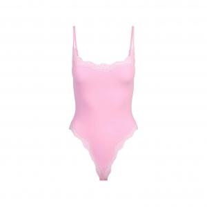 Боди Skims Fits Everybody Lace, розовый