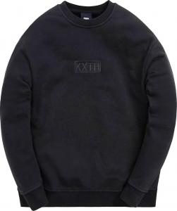 Толстовка Kith Cyber Monday Crewneck 'Black', черный