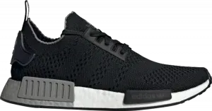 Кроссовки Adidas NMD_R1 Primeknit 'Two Tone Boost - Black', черный