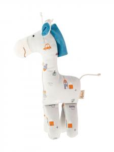 Плюшевая игрушка-жираф Sigibaby светло-голубого цвета