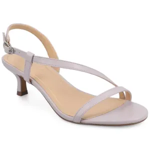 Женские босоножки Jemry с перекрещивающимися ремешками и каблуком-рюмочкой Journee, сиреневый