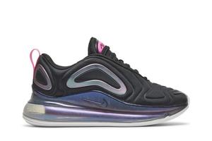Кроссовки Nike Wmns Air Max 720 SE 'Black Laser Fuchsia', черный