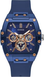 GUESS Мужские часы Trend Tonneau 43mm, Blue/Blue/Blue/Chrono