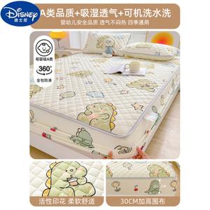 Disney Простыня на резинке 150х200 см для матраса 5-30 см, дизайн Dinosaur Friends