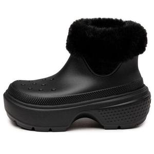 Кроссовки stomp lined boot 'black' Crocs, черный