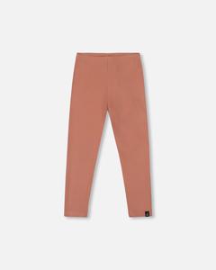 Сверхмягкие ребристые леггинсы пыльно-розового цвета Deux par Deux