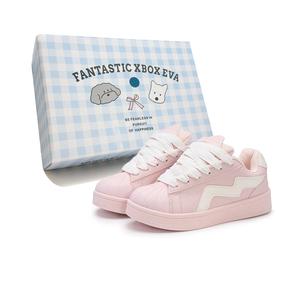 FANTASTIC XBOX Женские низкие скейтерские кеды персиково-розовые (улучшенное качество), цвет Peach Pink (High-Quality-Upgraded)