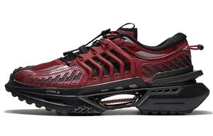 LiNing Xuankong Lifestyle Shoes Women's Low-top Bull Red/brick Gray/black