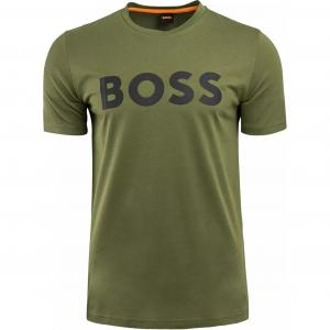 Футболка мужская зеленая HUGO BOSS