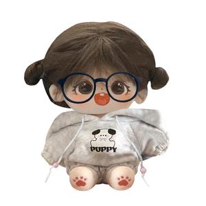 Вязаная шерстяная плюшевая кукла высотой 20 см Happy Fish