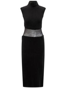 Платье миди Арабба Sportmax, черный