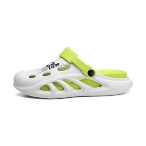 NANJIREN Клоги унисекс бело-зеленые, цвет White Green