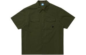 Рубашка унисекс UNDEFEATED, оливковый