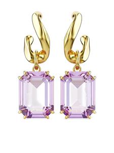 Swarovski серьги-подвески Millenia, золотой