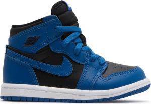 Кроссовки Air Jordan 1 Retro High OG TD Dark Marina Blue, синий