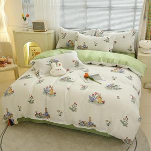 FUANNA Комплект постельного белья, 150 см, 4 предмета