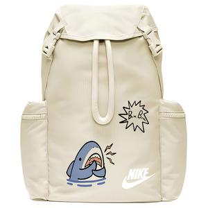 Nike Полиэстеровый рюкзак унисекс светло-ореховый коричневый белый, Biu Shark