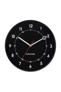 Часы 31,5 х 4,5 см Karlsson, черный