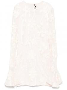 ROTATE BIRGER CHRISTENSEN сетчатое платье мини, розовый