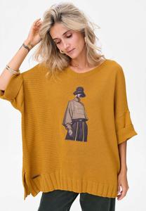 Джемпер blue shadow LIKOLA, Pomarańczowy/Orange