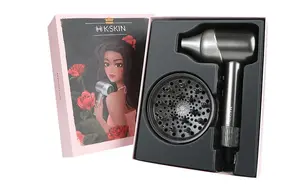 Фен EKDO Water Ion Set мощный домашний фен для студентов и женщин компактный быстросохнущий бокс KSKIN