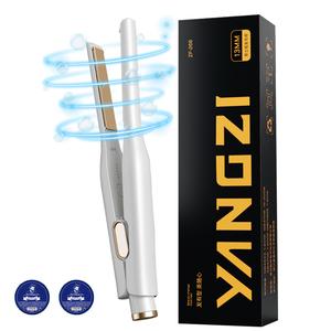 Утюжок для завивки и выпрямления кудри dual use, керамическое покрытие с эфирными маслами, пятиуровневый контроль температуры ZF 266 YANGZI, белый