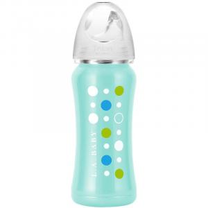 Термо-бутылочка для кормления 266 мл, Ultimate Stainless Steel, голубой