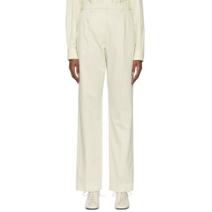 Хлопковые брюки Off-White LEMAIRE