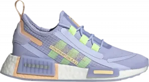 Кроссовки Adidas NMD_R1 Spectoo J 'Violet Tone Acid Orange', фиолетовый