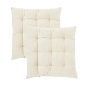 Подушки на стул Svanefors Louie, 2 предмета, бежевый