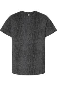 Футболка из тонкого джерси LAT Youth, цвет black reptile