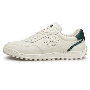 ZRO Антискользящие износостойкие мужские низкие кеды бело-зеленые, цвет White Green