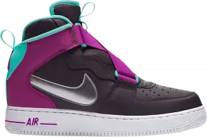 Кроссовки Nike Air Force 1 Highness GS 'Thunder Grey Hyper Violet', серый