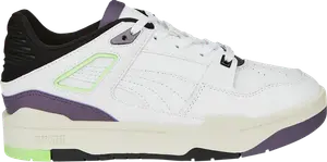 Кроссовки Puma Wmns Slipstream White Purple Charcoal, белый