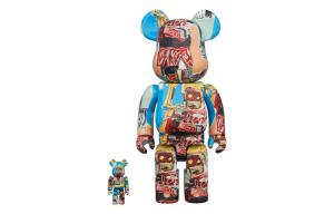 Виниловая фигурка Be@rbrick Jean-michel Basquiat #6, 30 см + 7 см