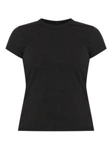 Футболка с короткими рукавами из хлопка Rick Owens, черный