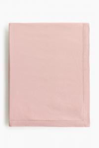Скатерть H&M Cotton, 150x240 см, розовый