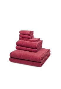 Набор полотенец Ross Sensual Skin, 8 штук, бордовый