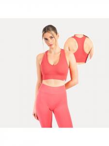 SMILODOX Спортивный бюстгальтер Amaze Pro розового цвета