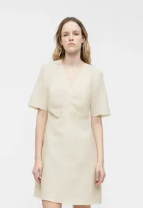 Платье сабрук, повседневное платье Samsøe Samsøe, Egret