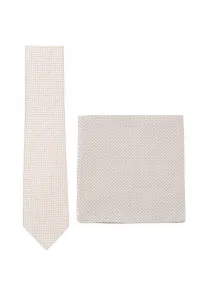 Комплект с галстуком-бабочкой prince + нагрудный платок einstecktuch Prince Bow Tie, Beige