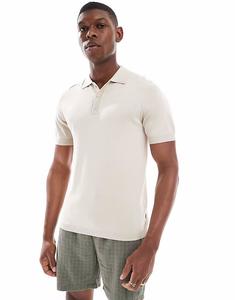 ONLY & SONS трикотажное поло цвета экрю