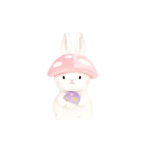Плюшевая кукла Mushroom Bunny высотой 23см/35см/45см Love, розовый