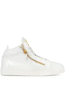 Высокие кеды Kriss Giuseppe Zanotti, белый