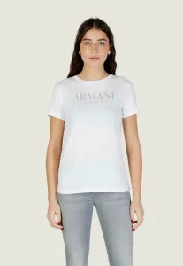 Xw002294 af17172 футболка с принтом Armani Exchange, White