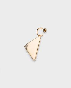 Prada Одна подвесная серьга Eternal Gold из желтого золота с выращенным в лаборатории бриллиантом