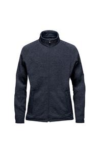 Флисовая куртка Avalante Heather с молнией во всю длину Stormtech, темно-синий