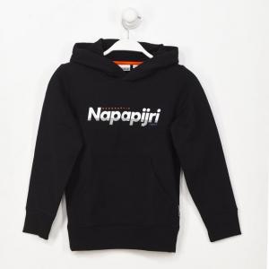 Толстовка Ga4Eq4 с длинными рукавами для мальчиков Napapijri, черный